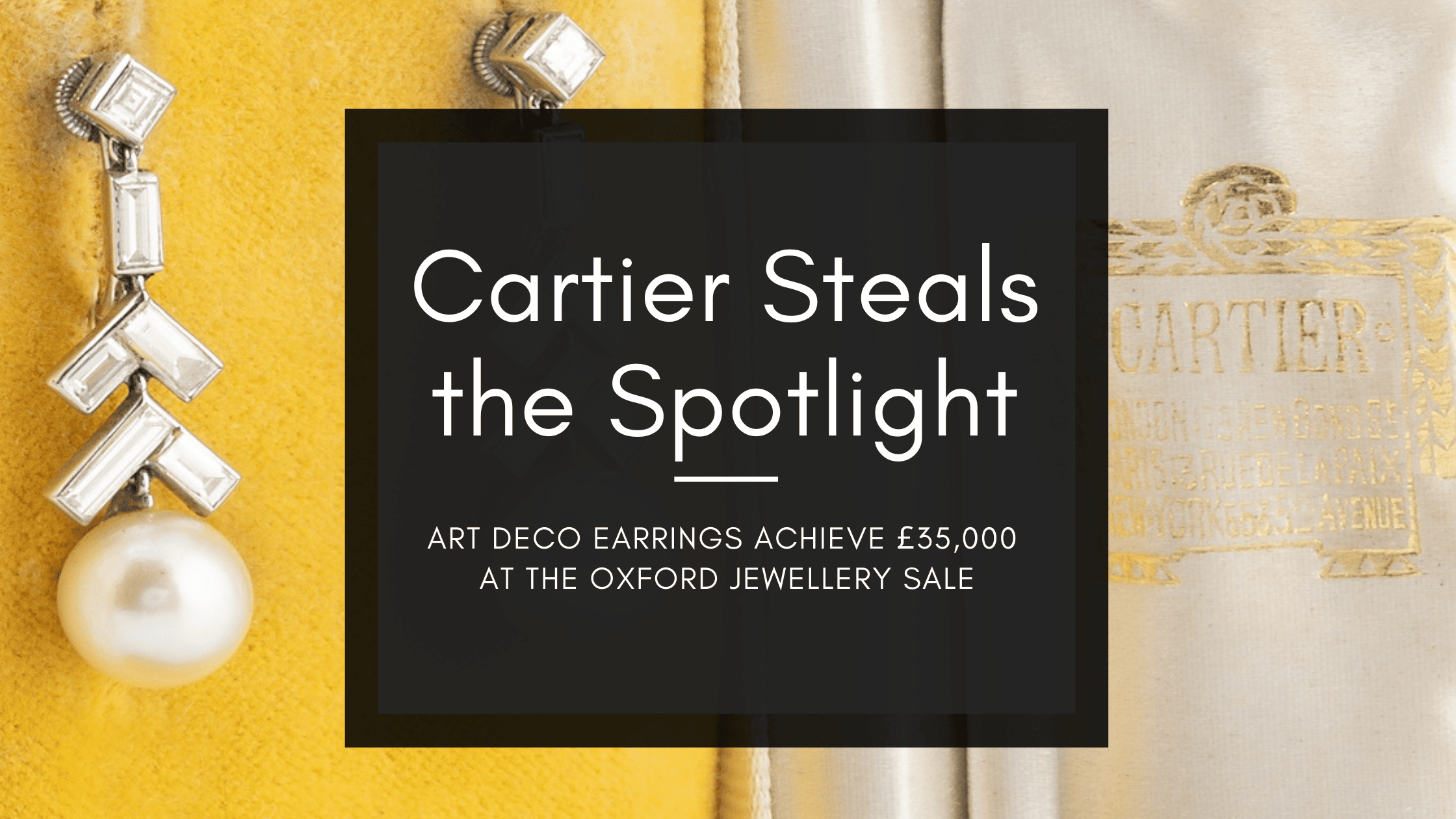 Cartier Shines at Mallams’ Oxford Jewellery Sale as Earrings Sell for £35,000